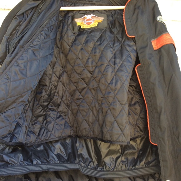 Harley Davidson Motorcycle Jacket Padded - Picture 6 of 8